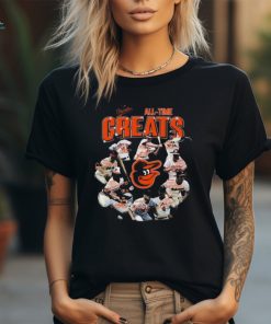 Official Baltimore Orioles All Time Greats Signatures 2024 shirt