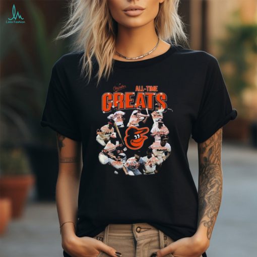Official Baltimore Orioles All Time Greats Signatures 2024 shirt