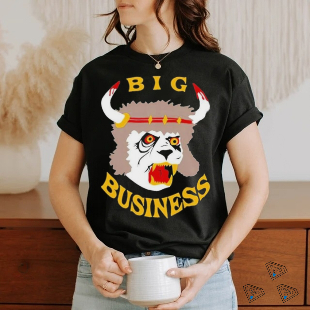 Official Big Business Official Merch Horns Shirt Official Big Business Official Merch Horns Shirt