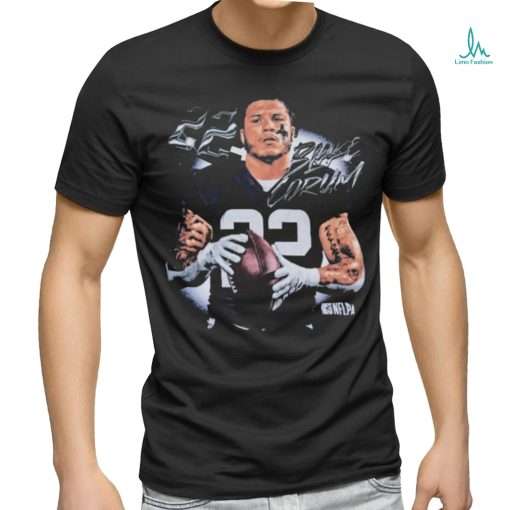 Official Blake corum los angeles r pose shirt