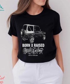 Official Born X Raised Mister Cartoon Tokyo Tour 2024 Vintage T Shirt