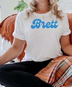 Official Brett Text Logo Shirt