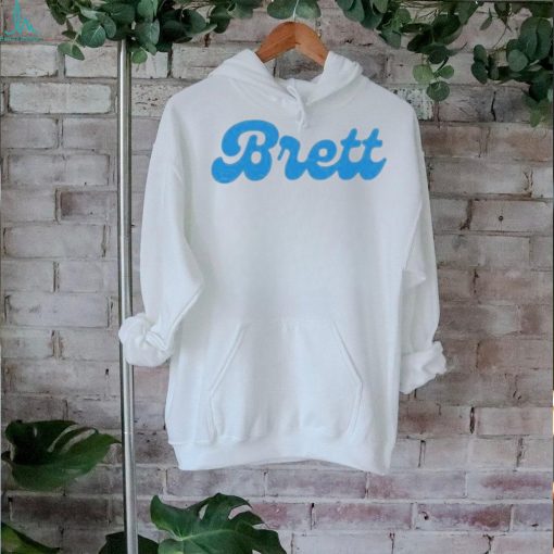 Official Brett Text Logo Shirt