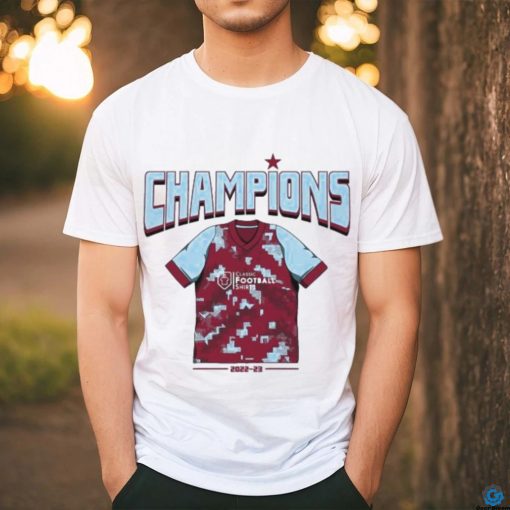 Official Burnley Championship Champions 2022 23 Shirt