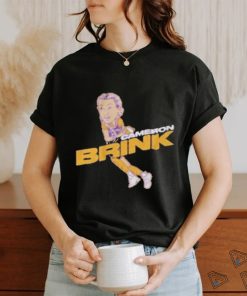Official Cameron Brink Caricature Los Angeles T Shirt
