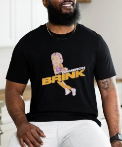 Official Cameron Brink Caricature Los Angeles T Shirt