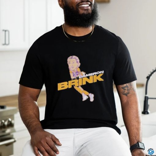 Official Cameron Brink Caricature Los Angeles T Shirt