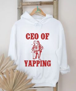 Official Ceo Of Yapping Frog T shirt