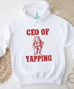 Official Ceo Of Yapping Frog T shirt