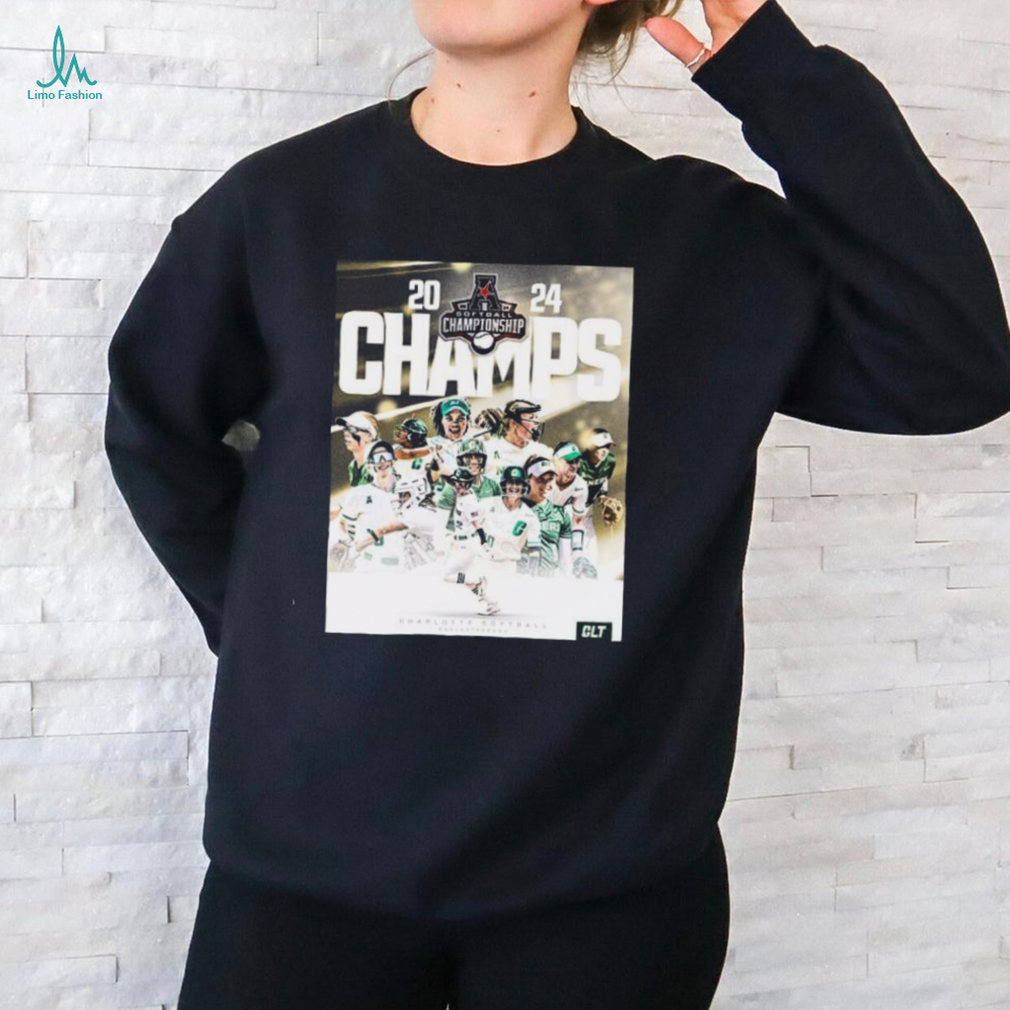 Official Charlotte 49ers Softball 2024 AAC Softball Champions Shirt Official Charlotte 49ers Softball 2024 AAC Softball Champions Shirt