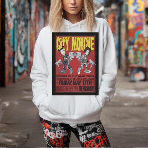 Official City Morgue Show At The Paramount On3 May 17 2024 Poster shirt