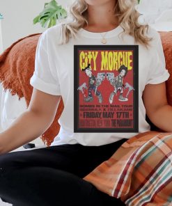 Official City Morgue Show At The Paramount On3 May 17 2024 Poster shirt