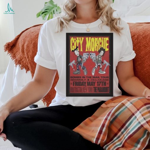 Official City Morgue Show At The Paramount On3 May 17 2024 Poster shirt