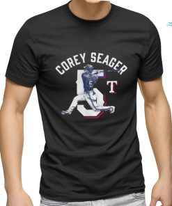 Official Corey Seager Texas Rangers Player Swing T Shirt