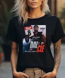 Official Dallas Cowboys Vs Cleveland Browns 2024 NFL Schedule Release Shirt