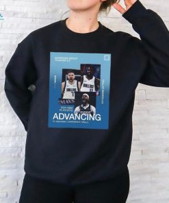 Official Dallas Mavericks Advancing To Western Conference Finals 2024 Shirt