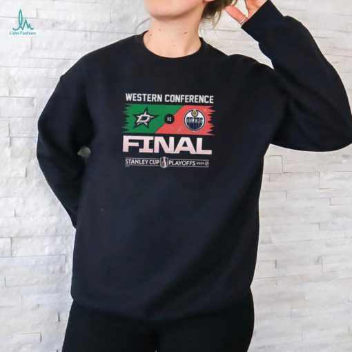 Official Dallas Stars Vs Edmonton Oilers 2024 Nhl Western Conference Final Shirt