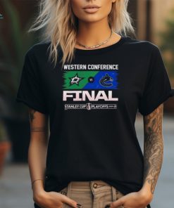 Official Dallas Stars vs Vancouver Canucks 2024 NHL western conference Final Shirt