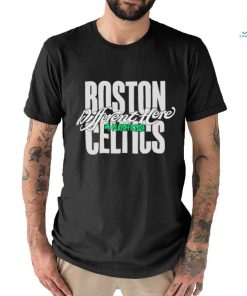 Official Different Here Playoffs 2024 Boston Celtics Shirt