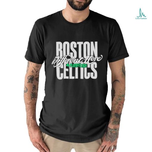 Official Different Here Playoffs 2024 Boston Celtics Shirt