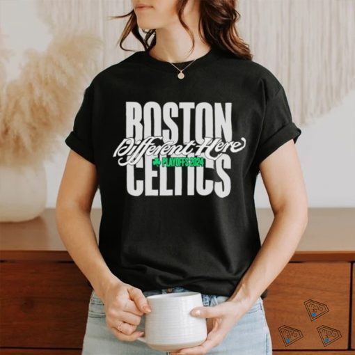 Official Different Here Playoffs 2024 Boston Celtics Shirt