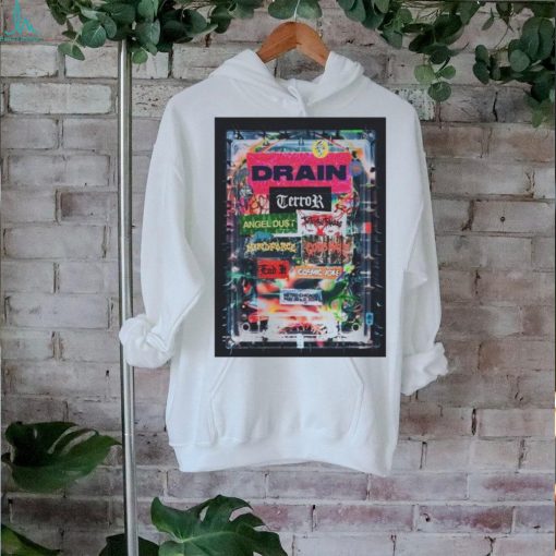 Official Drain May 30 – 31 2024 Metro Chicago IL Poster shirt