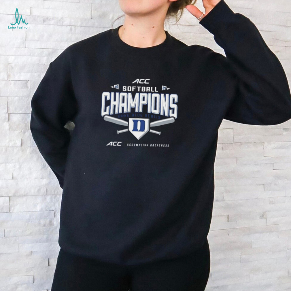 Official Duke Blue Devils 2024 ACC Softball Conference Tournament Champions Locker Room T Shirt Official Duke Blue Devils 2024 ACC Softball Conference Tournament Champions Locker Room T Shirt