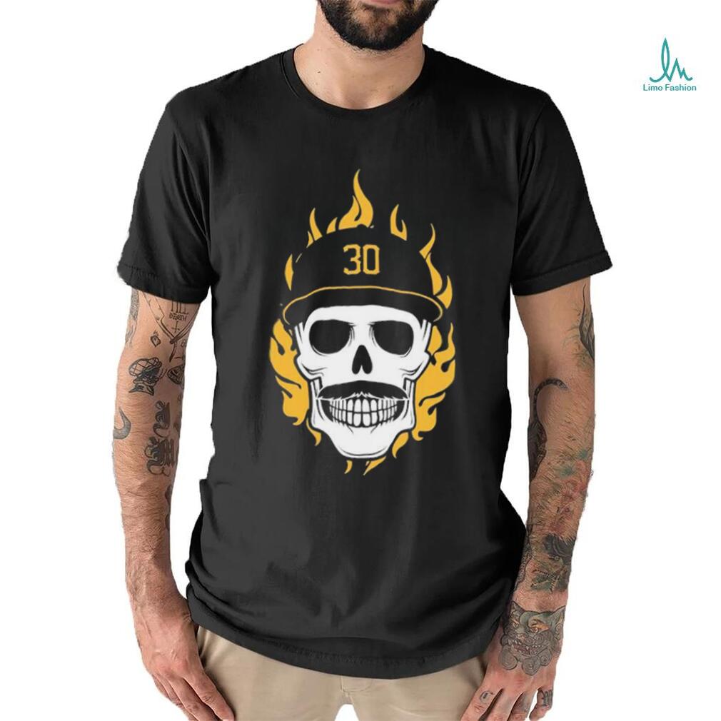 Official Flaming Pirate Skull Baseball MLB Shirt Official Flaming Pirate Skull Baseball MLB Shirt
