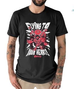 Official Flaying to your heart gitaroo man shirt