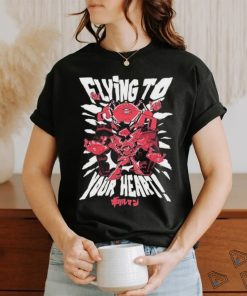 Official Flaying to your heart gitaroo man shirt