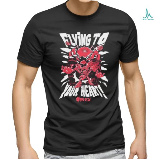 Official Flaying to your heart gitaroo man shirt