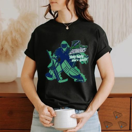 Official Florida Everblades Holy Moly What a Goalie Shirt