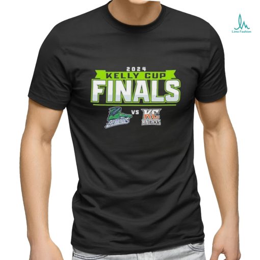 Official Florida Everblades vs Kc Mavericks 2024 Kelly Cup Finals Shirt