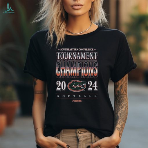 Official Florida Softball 2024 Southeastern Conference Tournament Champions logo shirt