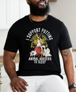 Official Freddie Mercury I Support Putting Animal Abusers To Sleep Shirt