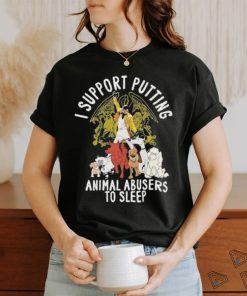 Official Freddie Mercury I Support Putting Animal Abusers To Sleep Shirt