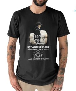 Official George Strait 50th Anniversary 1974 2024 Thank You For The Memories Signature Shirt