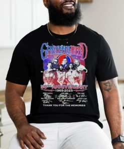 Official Grateful Dead 50th Anniversary 1965 2025 Thank You For The Memories Shirt