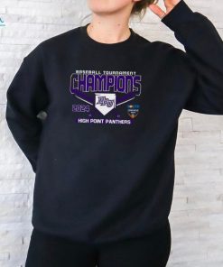 Official High Point Panthers 2024 Big South Baseball Tournament Champions T Shirt