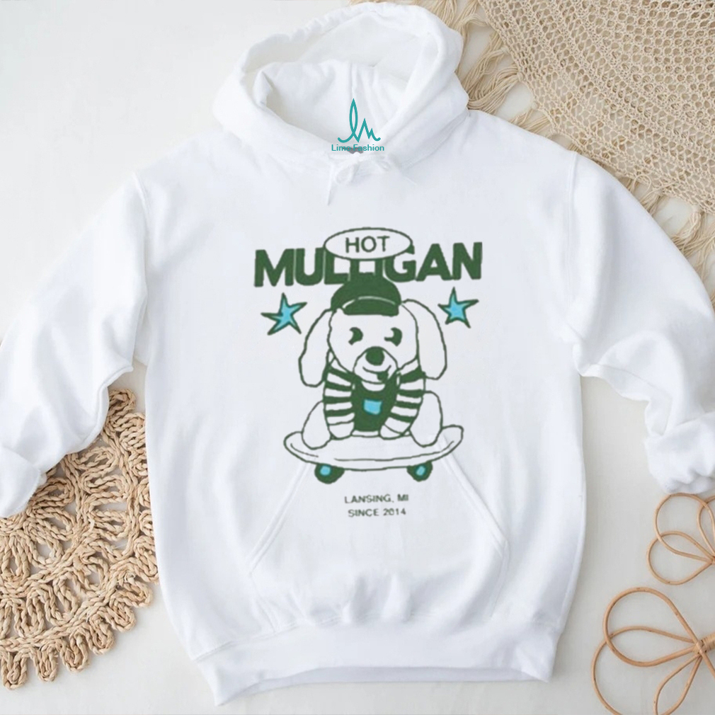 Official Hot Mulligan Skate Dog Shirt Official Hot Mulligan Skate Dog Shirt