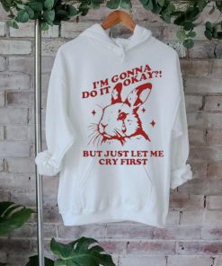 Official I’m Gonna Do It Okay But Just Let Me Cry First Shirt