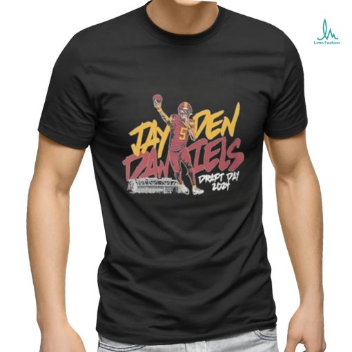 Official Jayden Daniels Draft Day 2024 Shirt