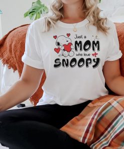 Official Just A Mom Who Love Snoopy Mother’s Day Shirt