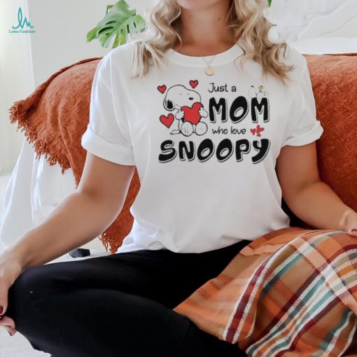 Official Just A Mom Who Love Snoopy Mother’s Day Shirt