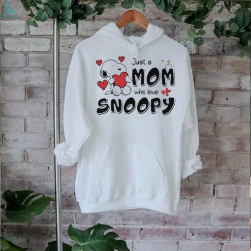 Official Just A Mom Who Love Snoopy Mother’s Day Shirt