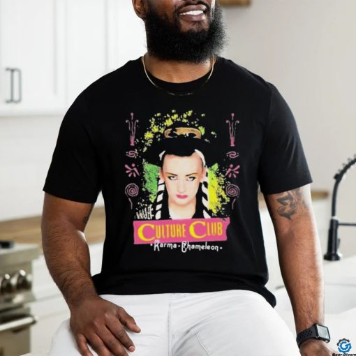 Official Karma Chameleon Boy George T shirt