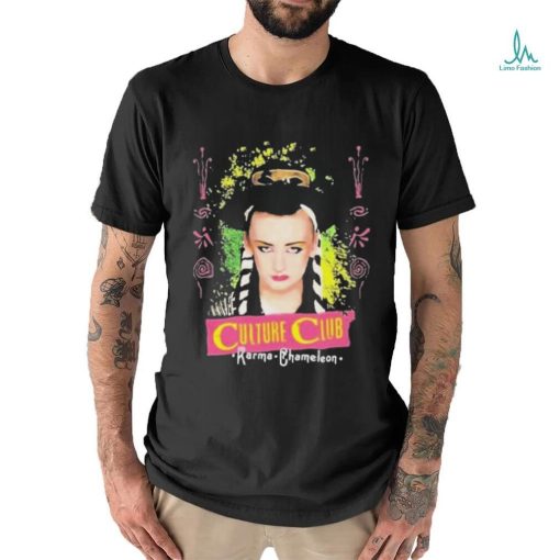 Official Karma Chameleon Boy George T shirt