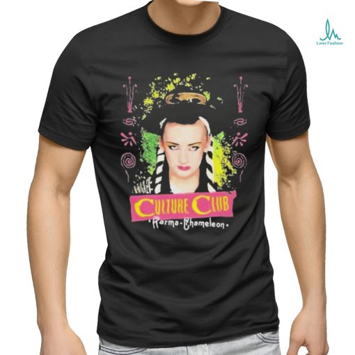 Official Karma Chameleon Boy George T shirt