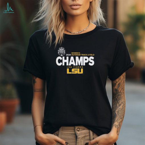 Official LSU Tigers 2024 SEC Women’s Outdoor Track & Field Champions T Shirt