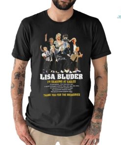 Official Lisa Bluder 24 Seasons at Eagles Thank You For The Memories Signature Shirt